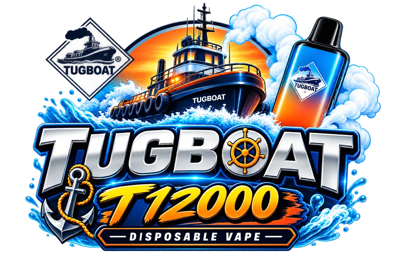 Tugboat T12000 Vape